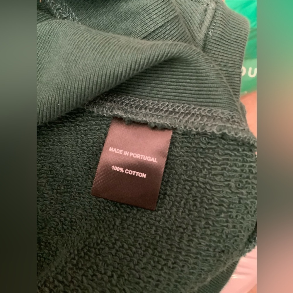 Rowing Blazers Unisex Green Cotton Crewneck Sweatshirt Sz. Large​​​​​​​​ - Picture 7 of 9